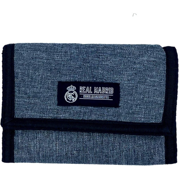 Cartera con Velcro Real Madrid 100% Madridista Denim