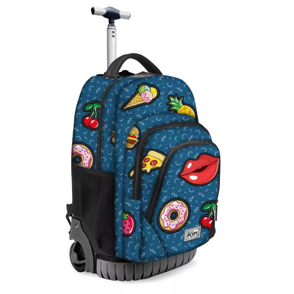 Mochila Trolley con Ruedas GTS Oh My Pop! Patches