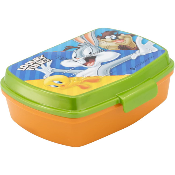 Sandwichera Rectangular Looney Tunes Heroes