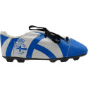 Estuche Portatodo Bota Deportivo de La Coruña Blanco y Azul