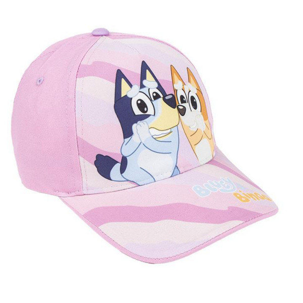 Gorra Bluey y Ringo Rosa Niña