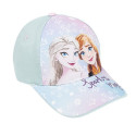 Gorra Frozen Elsa y Anna Lila Niña