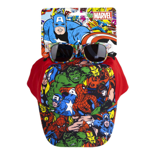 Set Gorra y Gafas Avengers Comic Friends Niño
