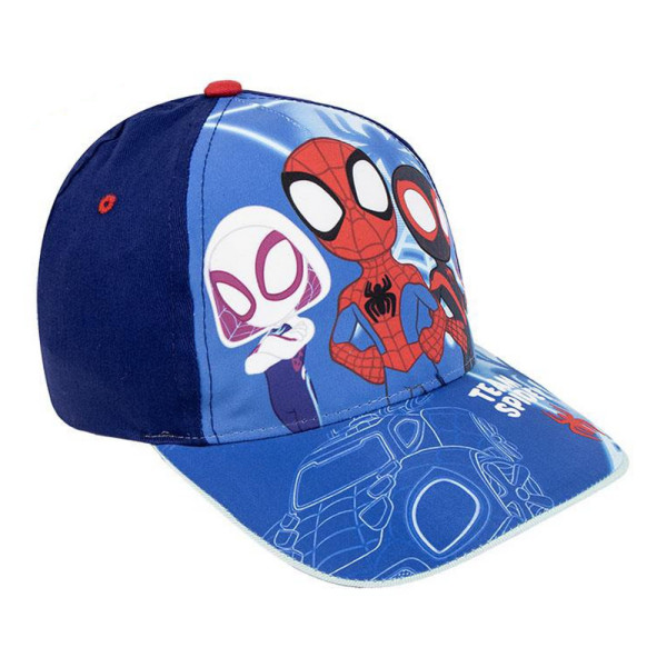 Gorra Spidey Team Azul Marino y Azul Niño