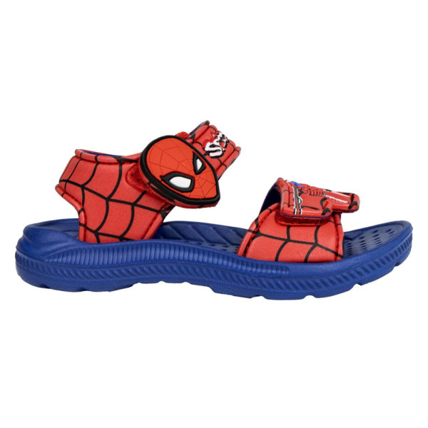 Sandalias Playa Eva Spiderman Rojo y Azul Niño