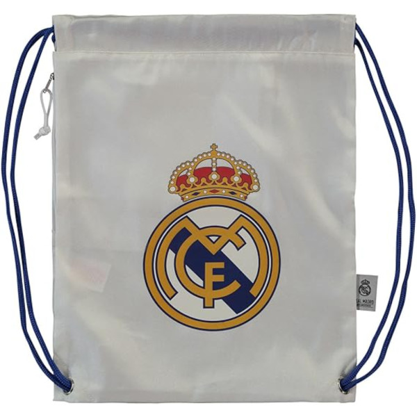 Saco Gymsack Real Madrid Blanco
