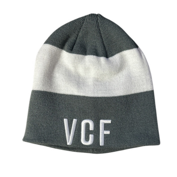 Gorro Valencia CF Gris y Blanco Adulto