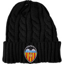 Gorro Valencia CF Negro Escudo Color Adulto