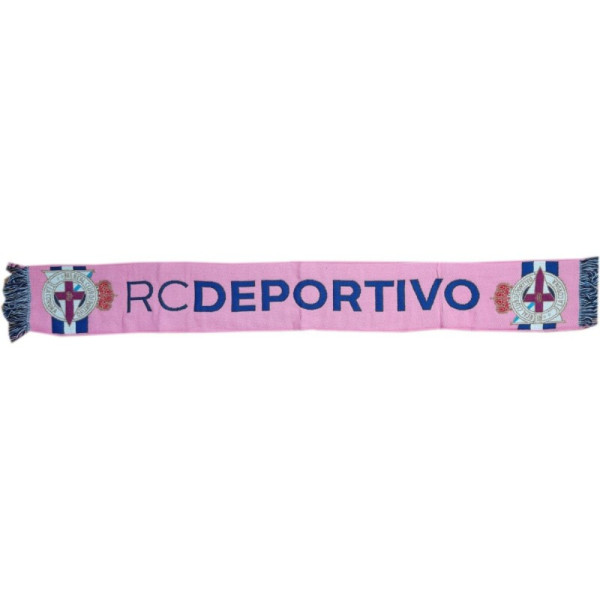 Bufanda Deportivo de La Coruña Rosa