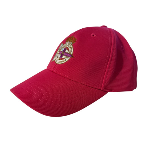 Gorra Deportivo de La Coruña Rosa Adulto