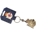 Llavero de Metal Deportivo de La Coruña Escudo Calado