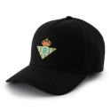 Gorra Real Betis Negra Escudo Adulto