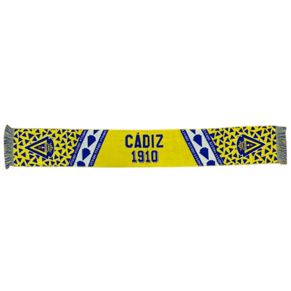 Bufanda Cádiz CF Away Triángulos Azules