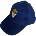 Gorra Cádiz CF Azul Marino Escudo Fan Hombre