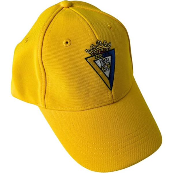 Gorra Cádiz CF Amarillo Escudo Fan Junior