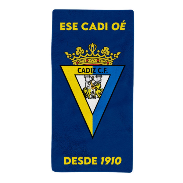 Toalla de Microfibra Cádiz CF Azul 180x90
