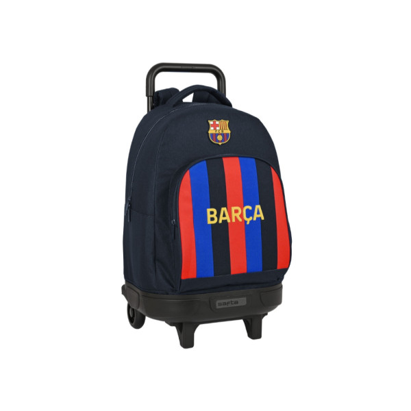 Mochila Trolley con Ruedas Compact Extraíble FC Barcelona Primera Equipación