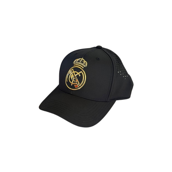 Gorra Real Madrid Negro y Dorado Hombre