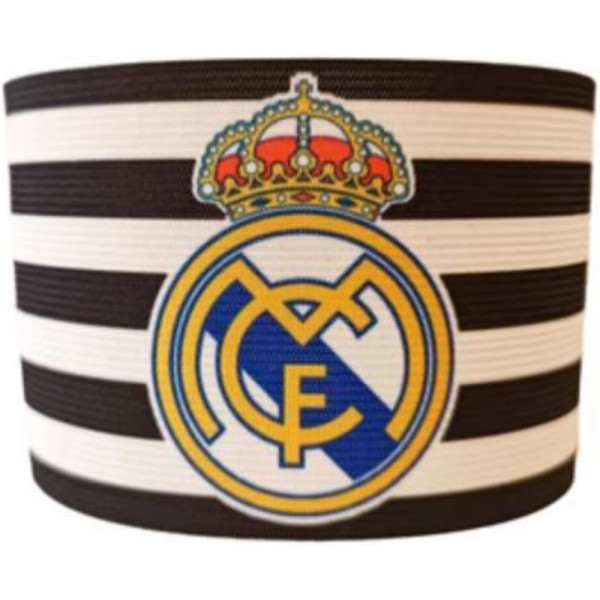 Brazalete de Capitán Real Madrid a Rayas Infantil