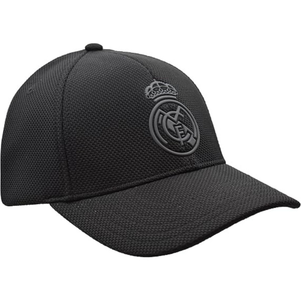 Gorra Real Madrid Black Logo Hombre