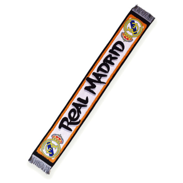 Bufanda Real Madrid Graffiti Naranja