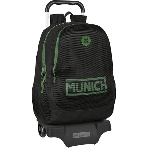 Mochila Trolley con Ruedas Munich Caviar