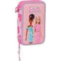 Plumier Doble Barbie Love Mattel