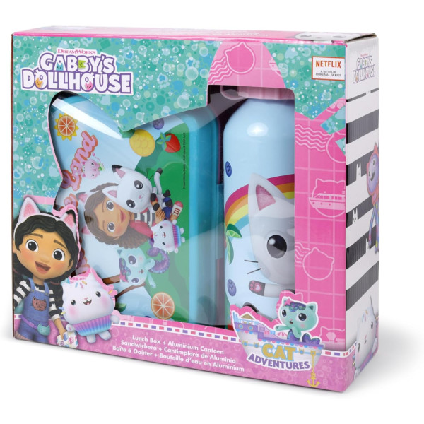 Set Sandwichera y Cantimplora La Casa de Muñecas de Gabby Smoothie Land