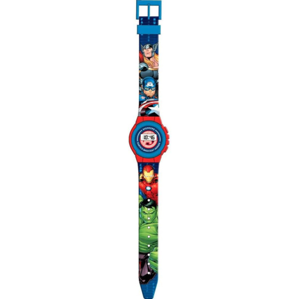 Reloj de Pulsera Digital Avengers Azul Junior