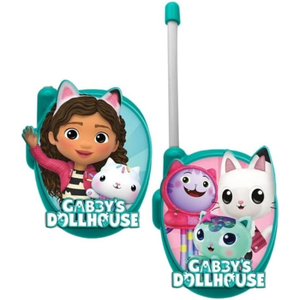 Walkie Talkies La Casa de Muñecas de Gabby 50 Metros