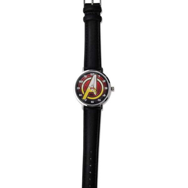 Reloj de Pulsera Analógico Avengers Negro Junior