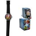 Reloj de Pulsera Analógico Avengers Negro Junior