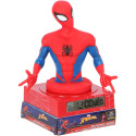 Lámpara 3D con Despertador y Fecha Spiderman