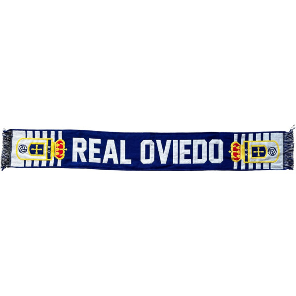 Bufanda Real Oviedo Sobre Escudo