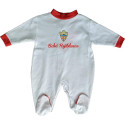 Pelele UD Almería Bebé Rojiblanco