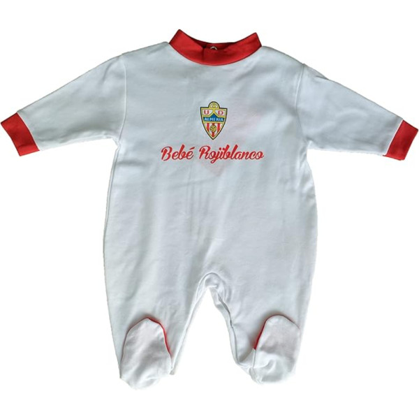 Pelele UD Almería Bebé Rojiblanco