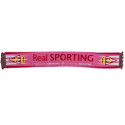 Bufanda Real Sporting de Gijón Cruz Rosa