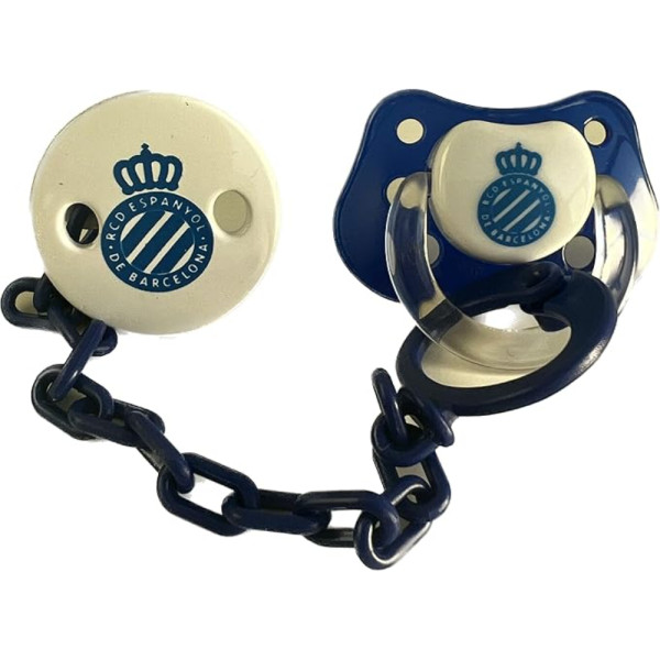 Pack Chupete con Broche RCD Espanyol