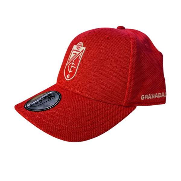 Gorra Premium Granada CF Roja Escudo Adulto