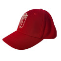 Gorra Granada CF Roja Escudo Bordado Junior