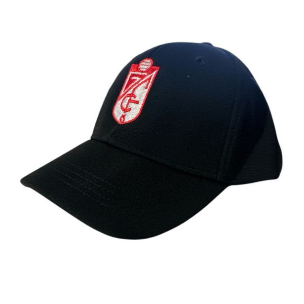 Gorra Granada CF Negra Escudo Bordado Junior