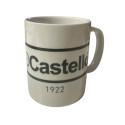 Taza de Cerámica CD Castellón Blanco y Negro 250 ML