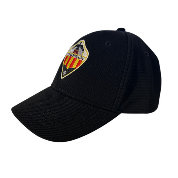 Gorra CD Castellón Fan Negra Junior