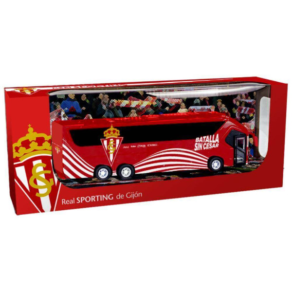 Autobús de Metal Real Sporting de Gijón Batalla Sin Cesar