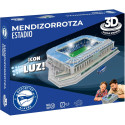Puzzle 3D Deportivo Alavés Mendizorrotza con Luz