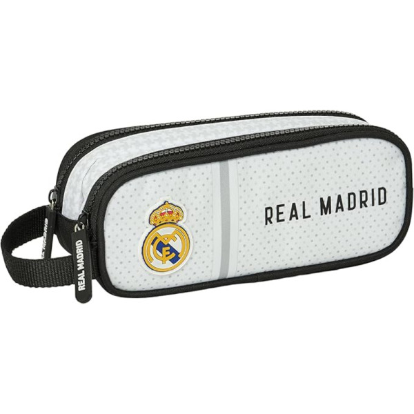 Estuche Portatodo Doble Real Madrid 24/25 Primera Equipación