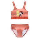Bañador Bikini Minnie Mouse Surf Rojo Rayas Niña