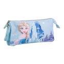 Estuche Portatodo Triple Frozen Snow