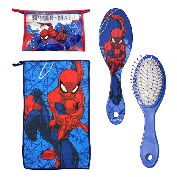 Set de Baño con Neceser Spiderman Wall Pixel