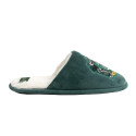 Zapatillas de Casa Harry Potter Slytherin Terciopelo Verde Hombre